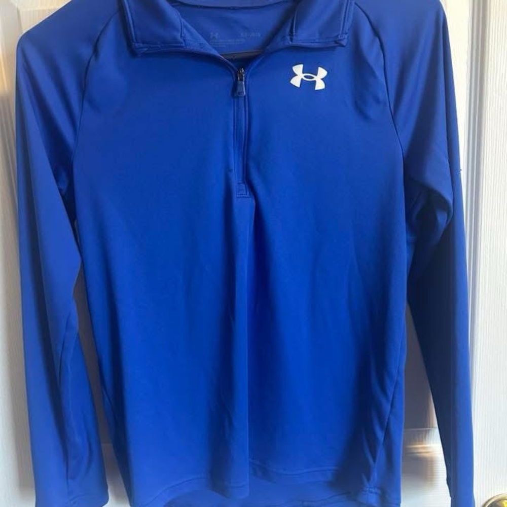 Under Armour Royal Blue Half-Zip Top